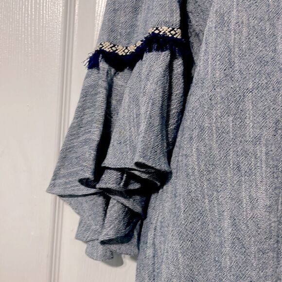 Misa Los Angeles Vanessa Off Shoulder Bell Sleeve Mini Dress Size XS - Picture 5 of 10